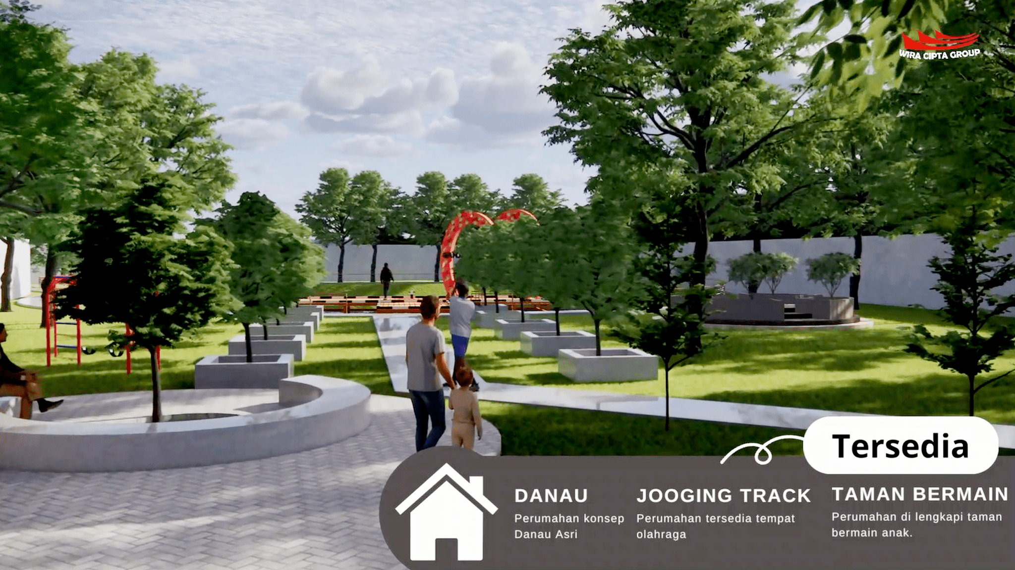 Danau Perumahan Ganjar Asri Panorama