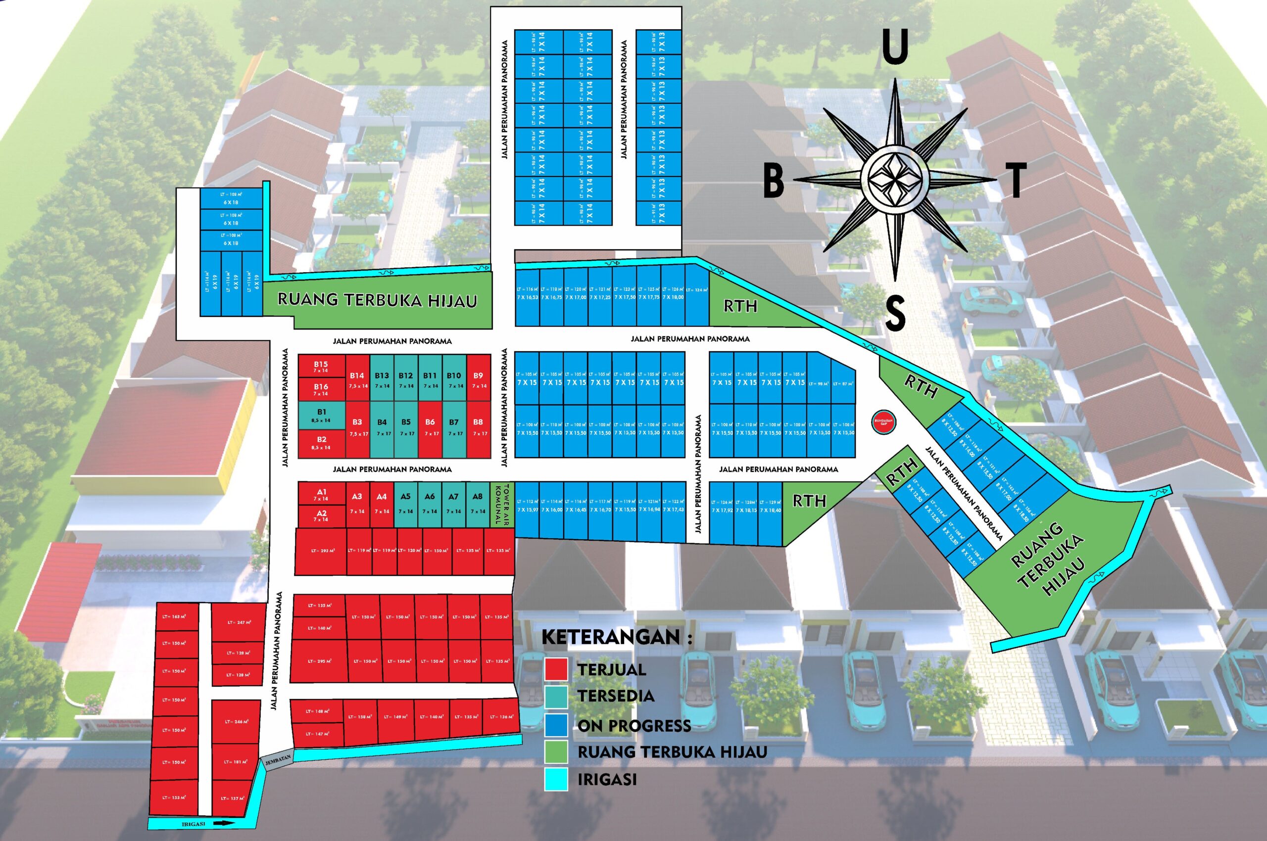 Proyeksi Ganjar Asri Panorama